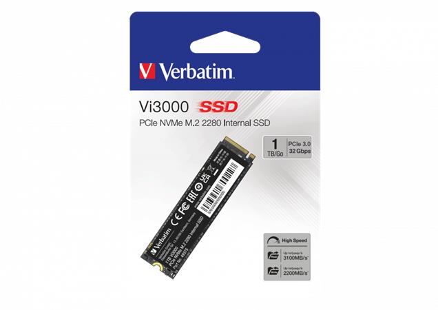 Verbatim 1TB M.2 2280 NVMe Vi3000