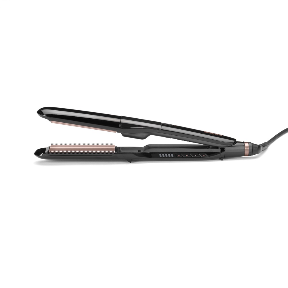 Babyliss ST493E Steam Smooth gőzölős kerámialapos hajvasaló Fekete-rózsaarany Babyliss ST493E Steam Smooth gőzölős kerámialapos hajvasaló Fekete-rózsaarany