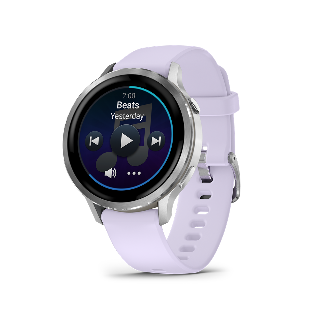 Garmin Venu 4 - 41 mm Okosóra   Ezüst-lila
