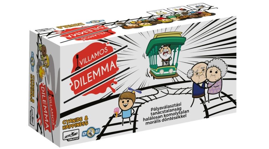 Gémklub Villamosdilemma magyar nyelvű társasjáték (19652182) Gémklub Villamosdilemma magyar nyelvű társasjáték (19652182)