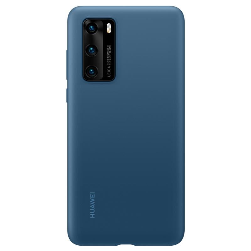 Huawei P40 szilikon hátlaptok kék (51993721) Huawei P40 szilikon hátlaptok kék (51993721)