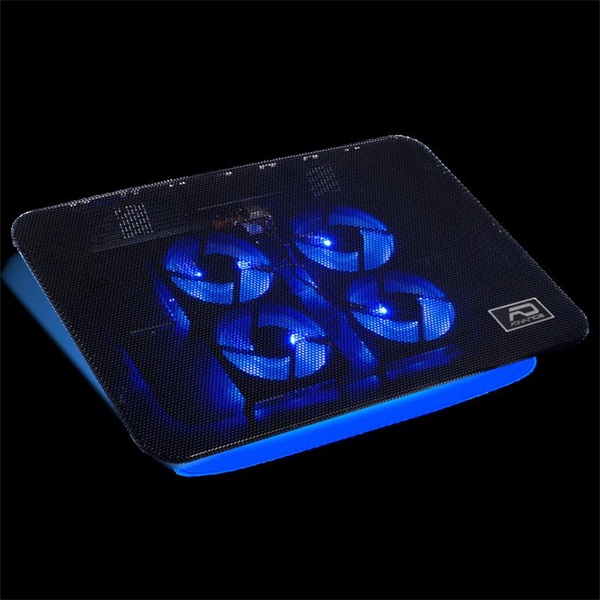 Advance   AIRSTREAM 17    17"-ig  4x80mm, 1500rpm, 1xUSB2.0 Notebook Hűtőpad Fekete