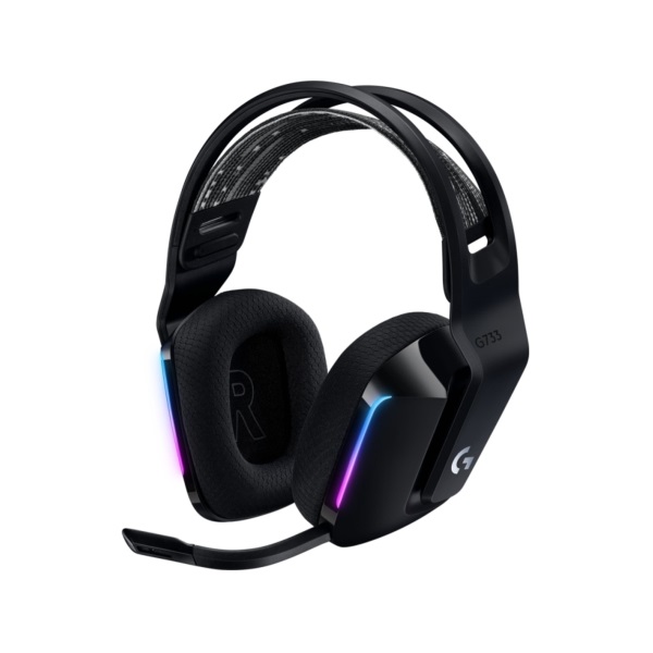 Logitech G733 vezeték nélküli gamer headset fekete (981-000864)