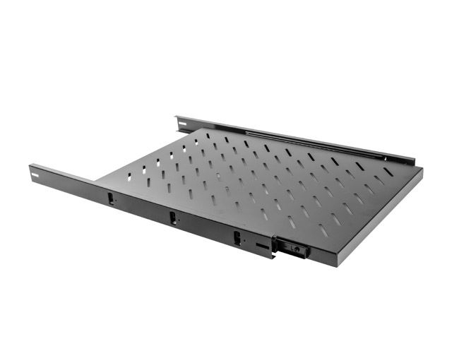 Lanberg 19" 1U 465x750mm csúszó rack polc fekete (AK-1011-B) Lanberg 19" 1U 465x750mm csúszó rack polc fekete (AK-1011-B)