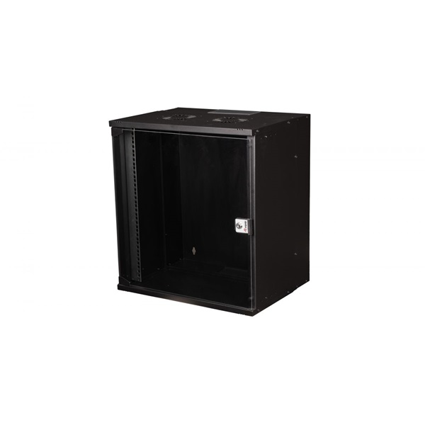 Equip Fali Rackszekrény EWM-12-5440-B 19" 12U 540x400mm lapra szerelt Fekete Equip Fali Rackszekrény EWM-12-5440-B 19" 12U 540x400mm lapra szerelt Fekete