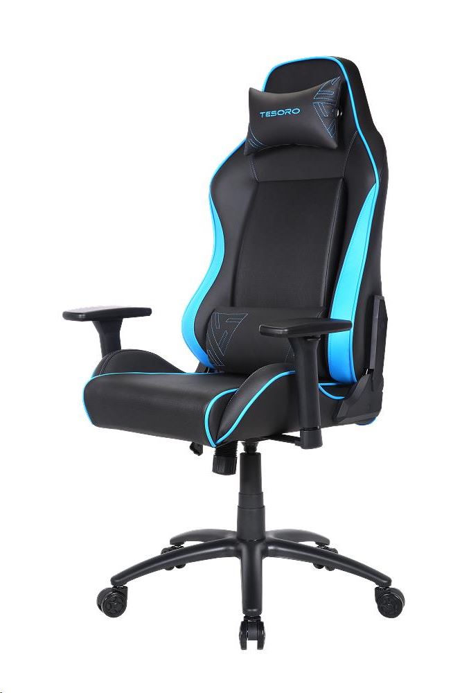 Tesoro Alphaeon S1 gaming szék fekete-kék (TS-F715 (BL)) Tesoro Alphaeon S1 gaming szék fekete-kék (TS-F715 (BL))