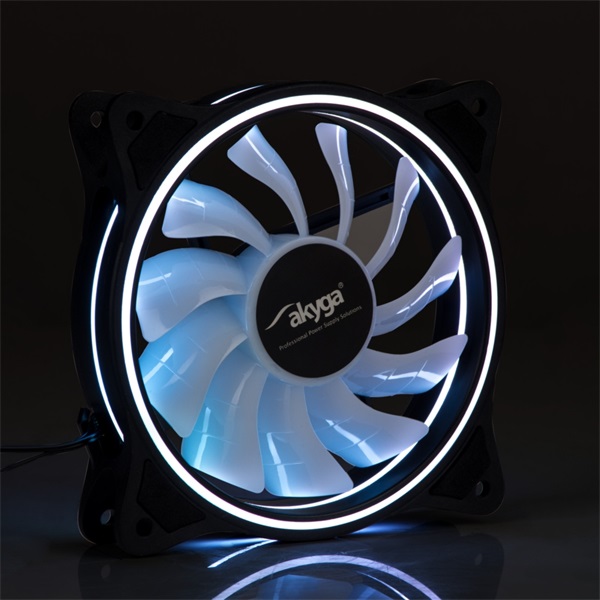 Akyga ház hűtő 12cm RGB LED (AW-12D-RGB)