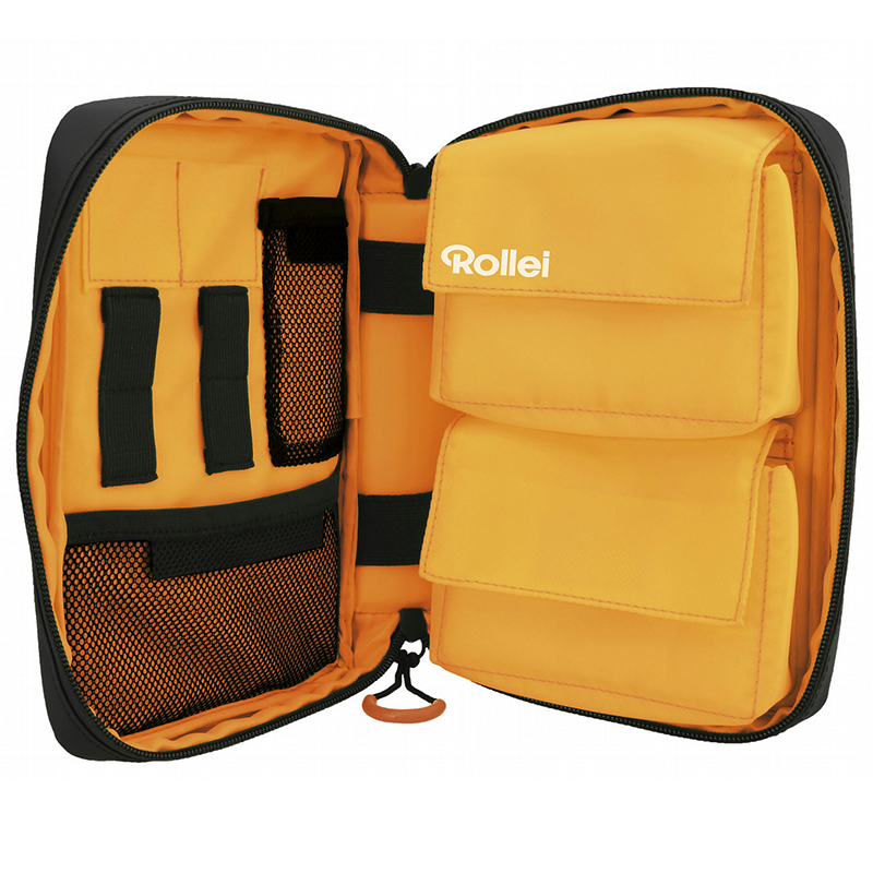 Rollei Actioncam Bag sportkamera tartozéktáska narancs/fekete