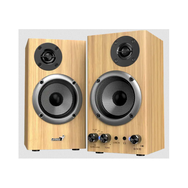 GENIUS 2.0 SP-HF520BT Jack 20 Watt Fa színű Bluetooth Hangszóró 