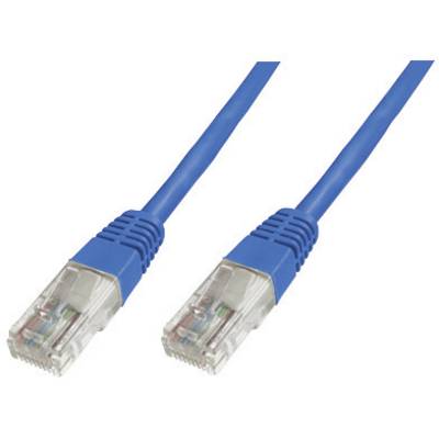 RJ45 Hálózat csatlakozókábel CAT 5e U/UTP 1x RJ45 dugó - 1x RJ45 dugó 10 m Kék UL minősített RJ45 Hálózat csatlakozókábel CAT 5e U/UTP 1x RJ45 dugó - 1x RJ45 dugó 10 m Kék UL minősített
