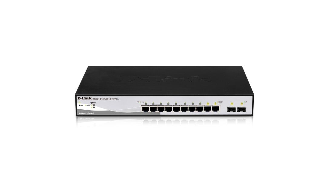 D-Link DGS-1210-10P 10/100/1000Mbps 10 portos switch D-Link DGS-1210-10P 10/100/1000Mbps 10 portos switch
