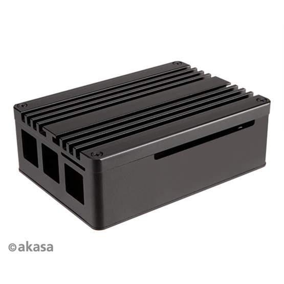  Akasa A-RA08-M2B Pi-4  passzív Raspberry Pi   Számítógépház 