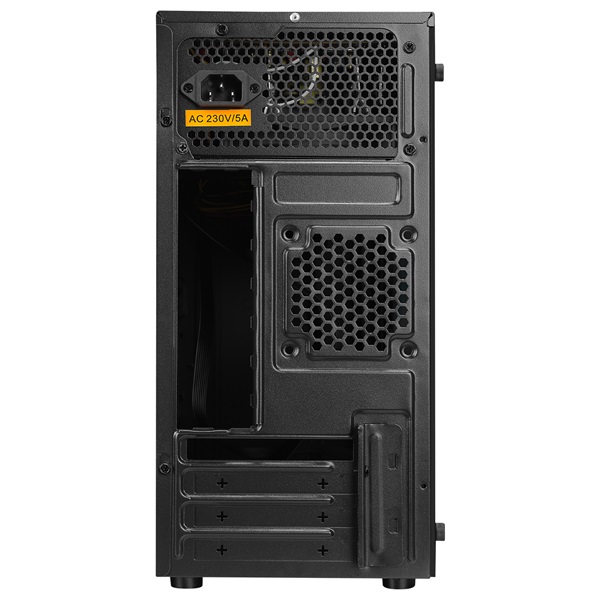Everest WARP Peak 250W Fekete Micro ATX / MINI-ITX Számítógépház