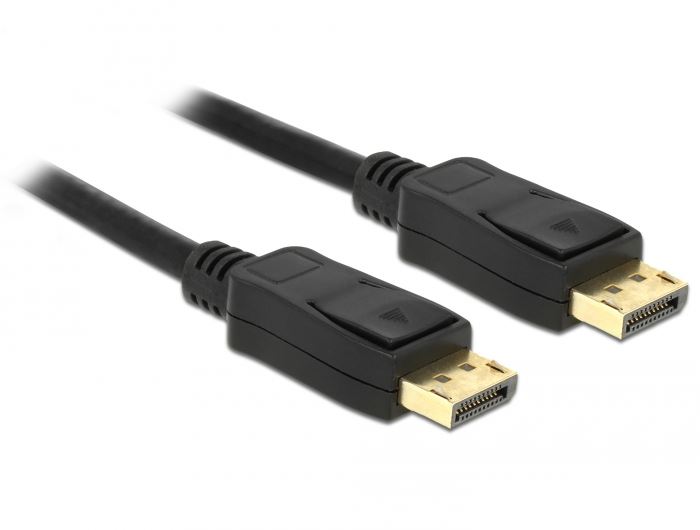 Delock 84860 Displayport apa-apa összekötő kábel 7m fekete