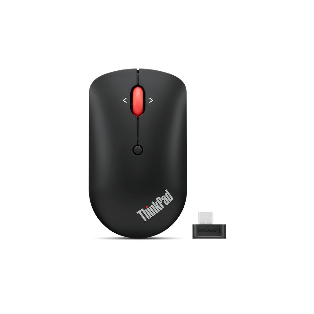 Lenovo 4Y51D20848 ThinkPad vezeték nélküli optikai egér fekete Lenovo 4Y51D20848 ThinkPad vezeték nélküli optikai egér fekete