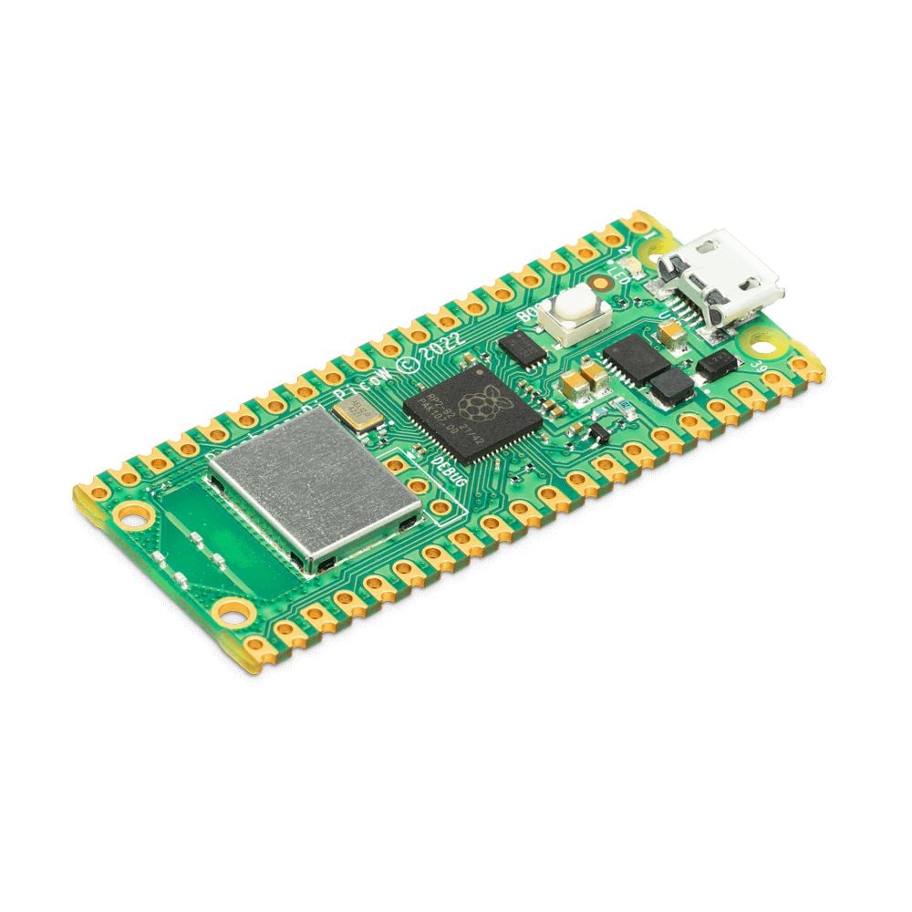 Raspberry PI Pico W mikrokontroller (RASPBERRY-PI-PICO-W)