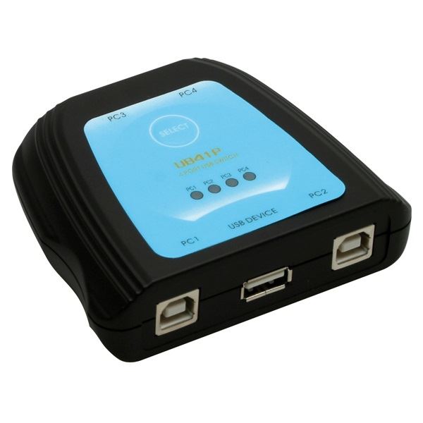 PRC 4port USB PC és Mac kompatibilis switch (VUSBSW4) PRC 4port USB PC és Mac kompatibilis switch (VUSBSW4)