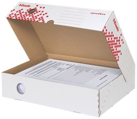 Esselte Speedbox archiváló doboz 80mm, felfele nyíló (623910)