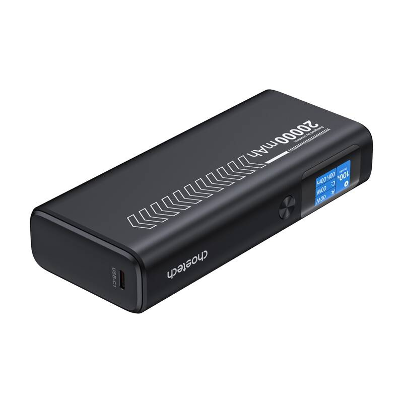 Choetech B702 20000mAh PD100W 2C1A Power Bank Szürke 