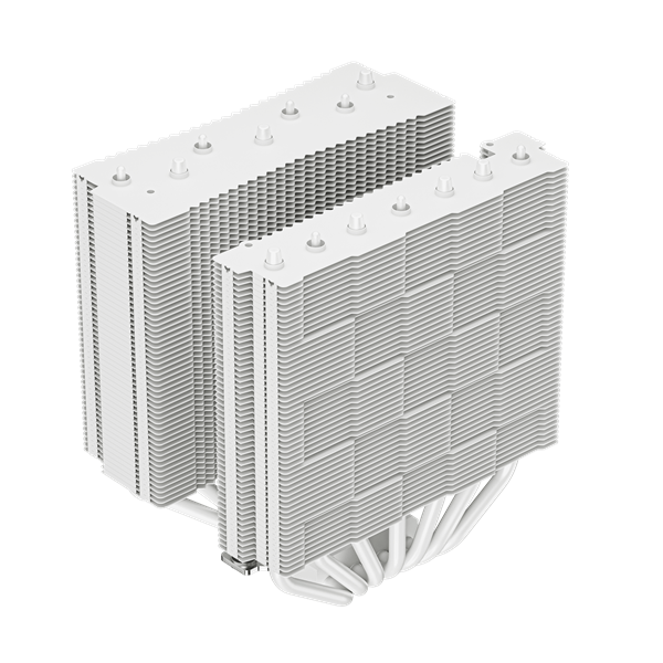 DeepCool CPU Cooler - ASSASSIN 4S WH (20,5dB; max. 104,06 m3/h; 4pin csatlakozó; 7 db heatpipe, 1x14cm, PWM, fehér)