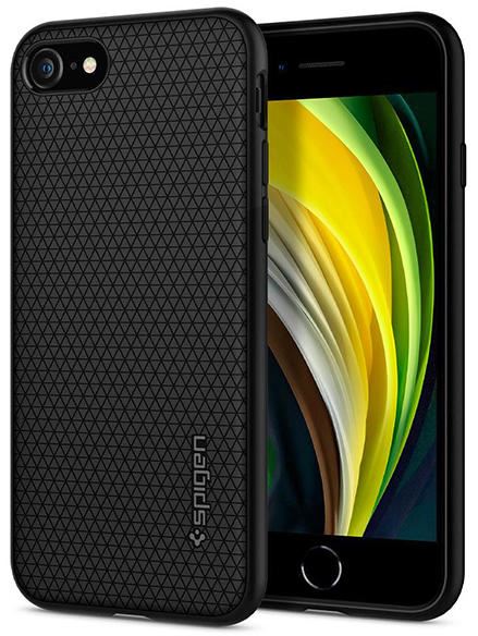 Spigen Liquid Air Apple iPhone SE (2022 / 2020) tok fekete (042CS20511) Spigen Liquid Air Apple iPhone SE (2022 / 2020) tok fekete (042CS20511)