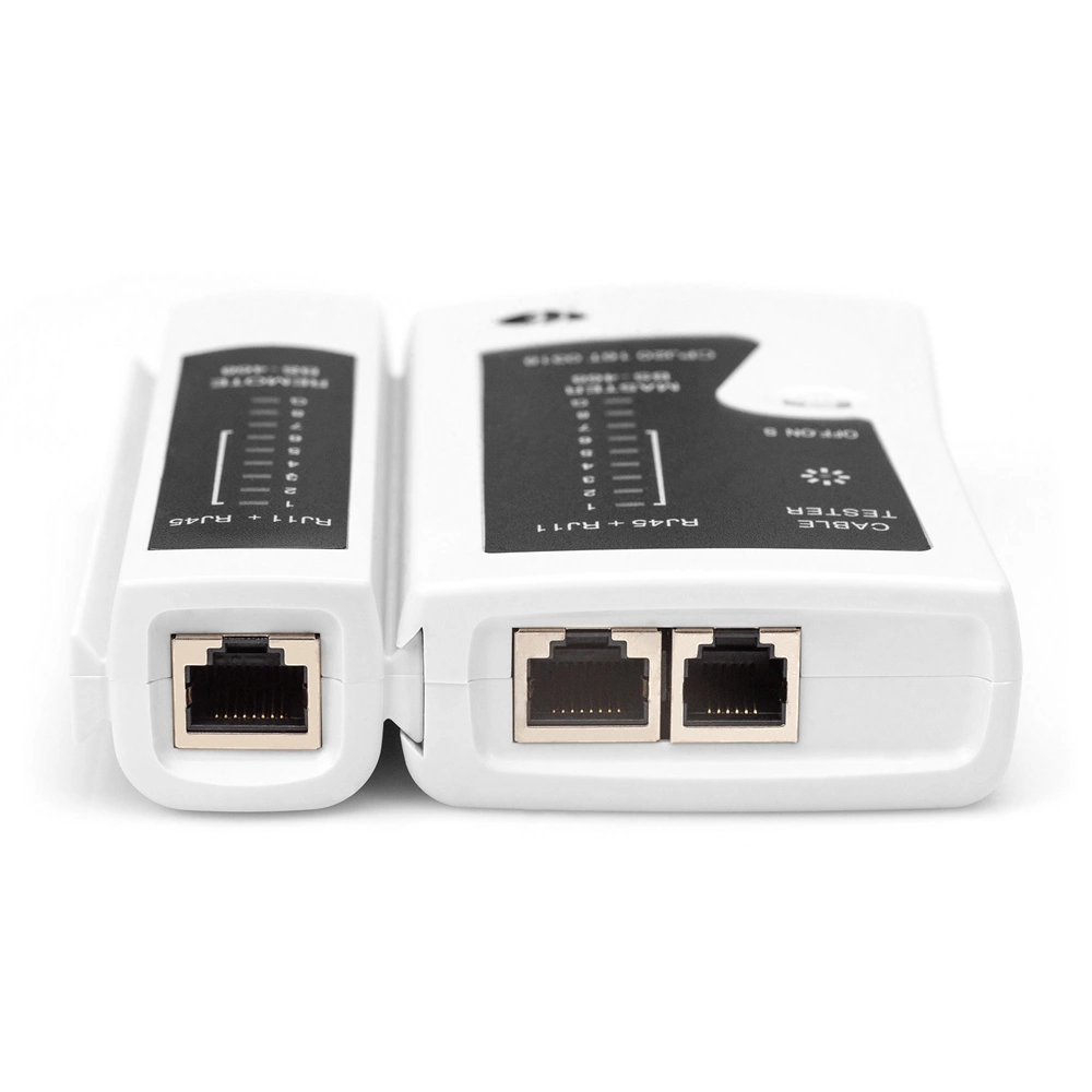 Digitus szerszámkészlet kábelteszter, krimpelő, kábelcsupaszító és betűzőszerszám 12 db-os