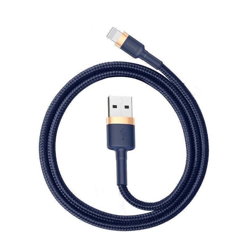 Baseus Cafule USB-Lightning töltőkábel 2m sötétkék (CALKLF-CV3) Baseus Cafule USB-Lightning töltőkábel 2m sötétkék (CALKLF-CV3)
