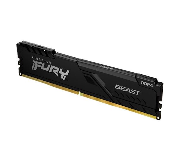 16GB 3600MHz DDR4 RAM Kingston Fury Beast Black CL18 (KF436C18BB/16)