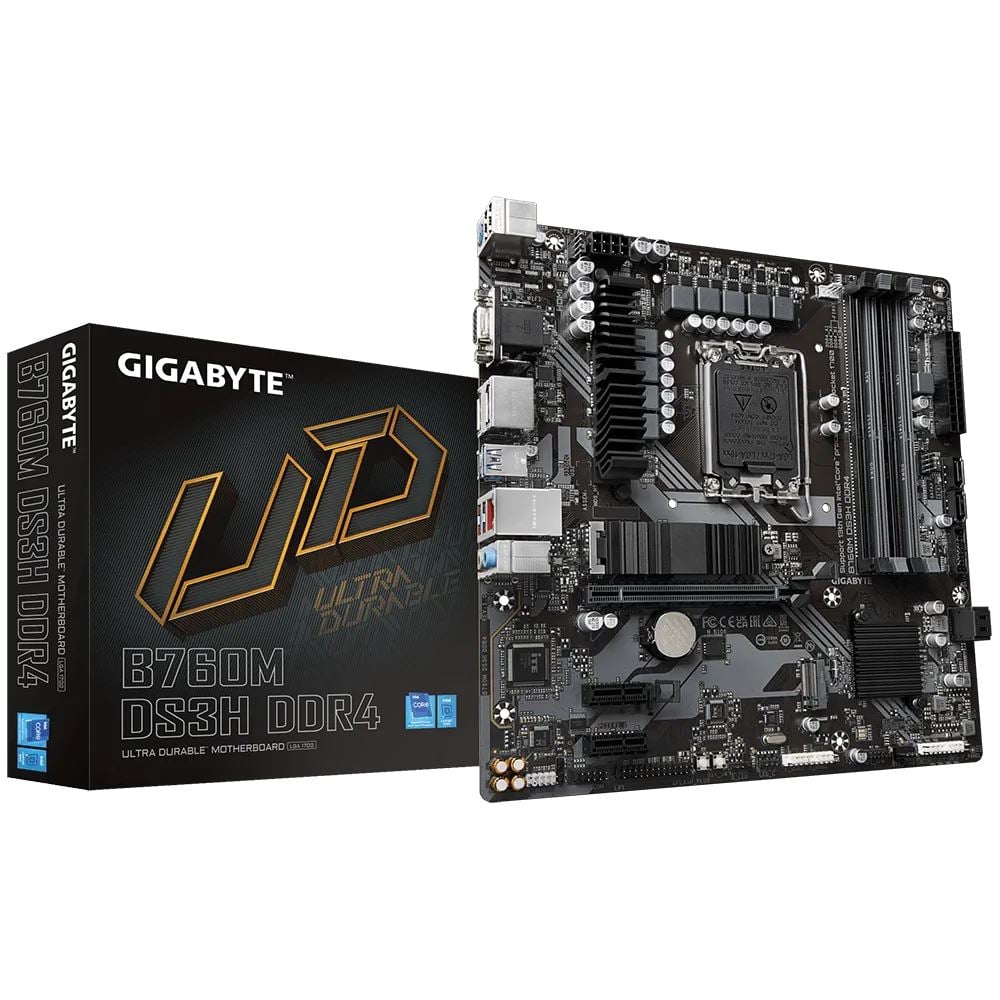 Gigabyte B760M DS3H DDR4 alaplap