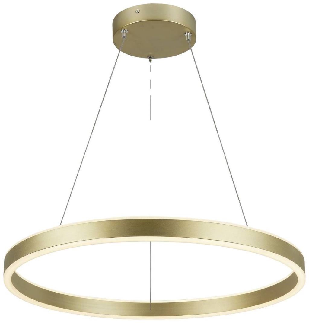 SLV ONE 60 Függőlámpa Fixen beépített LED-es 24W Sárgaréz (1005177)