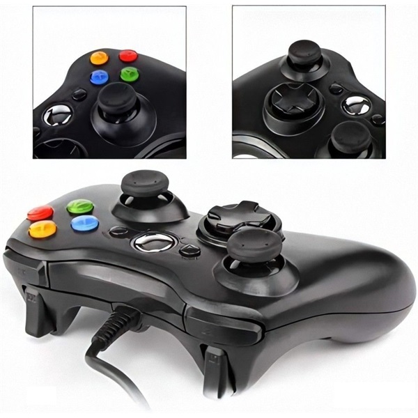 FroggieX FX-X360-PC-B Xbox360/PC fekete kontroller FroggieX FX-X360-PC-B Xbox360/PC fekete kontroller