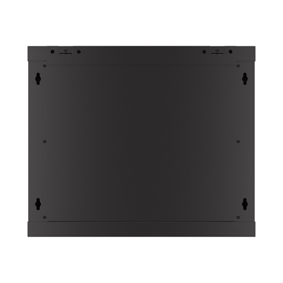 Lanberg 19" fali rack szekrény 9U/600X450 perforált ajtó, lapraszerelt, fekete