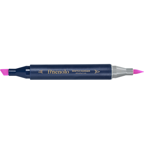 Deli Finenolo 125 - Fluorescent Rose kétvégű permanent ART marker Deli Finenolo 125 - Fluorescent Rose kétvégű permanent ART marker