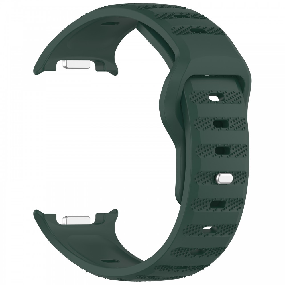 Samsung Galaxy Watch 8/Classic bordázott óraszíj,22mm,S.zöld