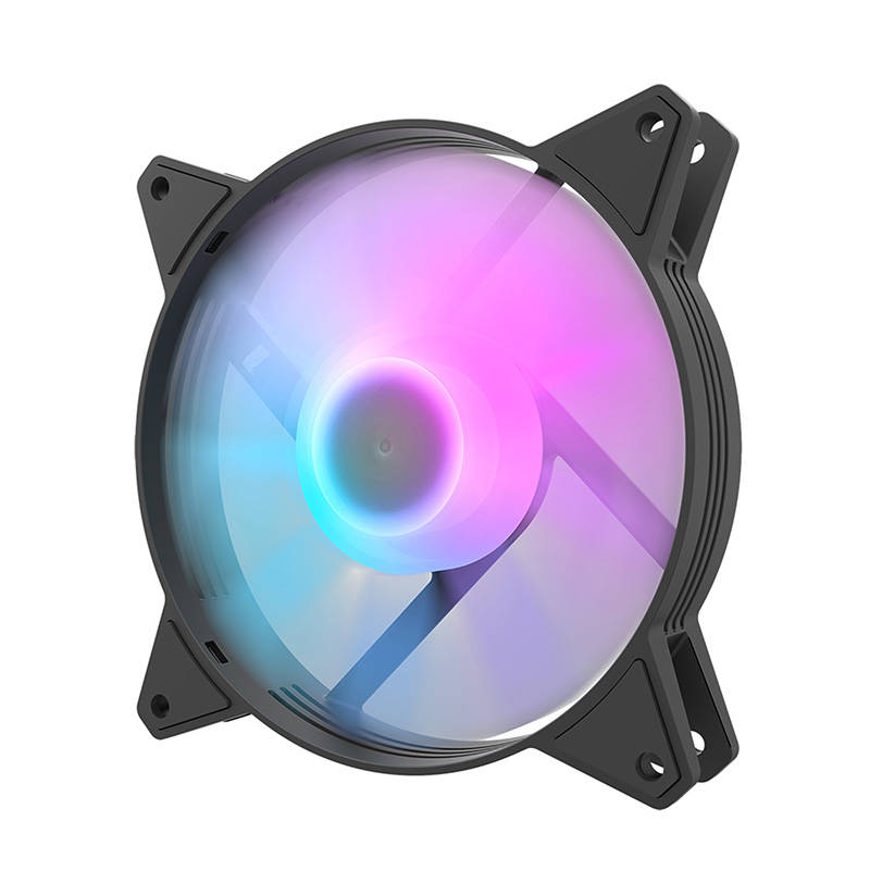 Darkflash C6 RGB ventilátor készlet számítógéphez 3in1 120x120 (fekete)