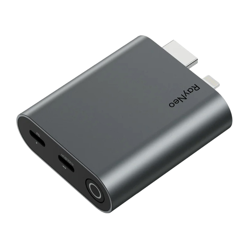 RayNeo szemüveg töltéséhez HDMI-ről USB-C adapter
