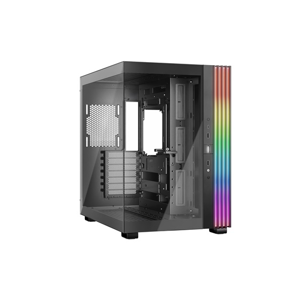Be Quiet!  LIGHT BASE 600 DX Black ATX edzett üveg oldallap Számítógépház fekete 