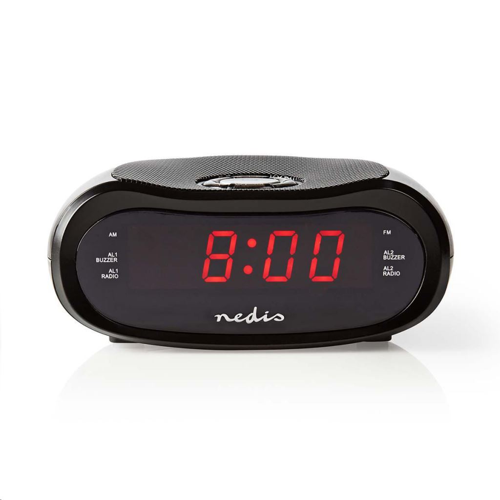 Nedis digitális rádiós ébresztőóra (CLAR001BK) Nedis digitális rádiós ébresztőóra (CLAR001BK)