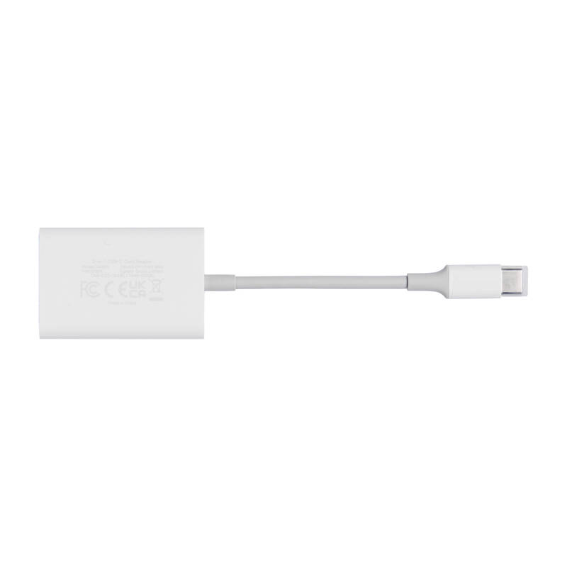 Ugreen 2-in-1 USB-C  CM265 Kártyaolvasó Fehér