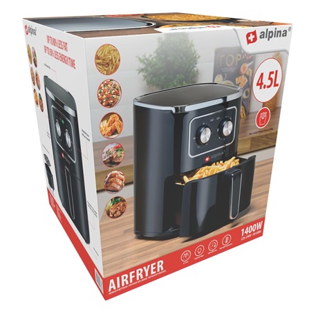 Alpina 5224686 FORRÓLEVEGŐS SÜTŐ 4,5 L