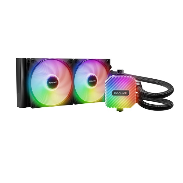 Be Quiet! CPU Water Cooler LIGHT LOOP 240mm Black 2x120mm csatlakozó: 3pin cső hossza: 400mm fekete Be Quiet! CPU Water Cooler LIGHT LOOP 240mm Black 2x120mm csatlakozó: 3pin cső hossza: 400mm fekete