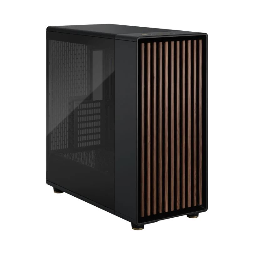 Fractal North FD-C-NOR1X-02 XL Charcoal Black TG Dark táp nélküli ablakos ház fekete Fractal North FD-C-NOR1X-02 XL Charcoal Black TG Dark táp nélküli ablakos ház fekete