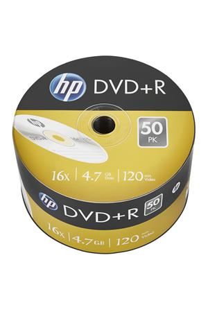 HP DVD+R 4.7GB 16x DVD lemez zsugor 50db/zsugor (DVDH+16Z50)