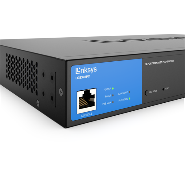 Linksys LGS328PC 24-Port Managed Gigabit Ethernet Switch 