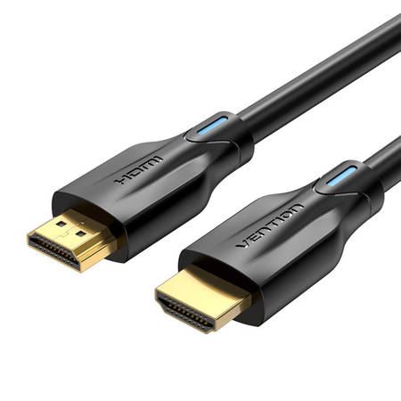 Vention HDMI 2.1 kábel 3m fekete (AANBI) Vention HDMI 2.1 kábel 3m fekete (AANBI)