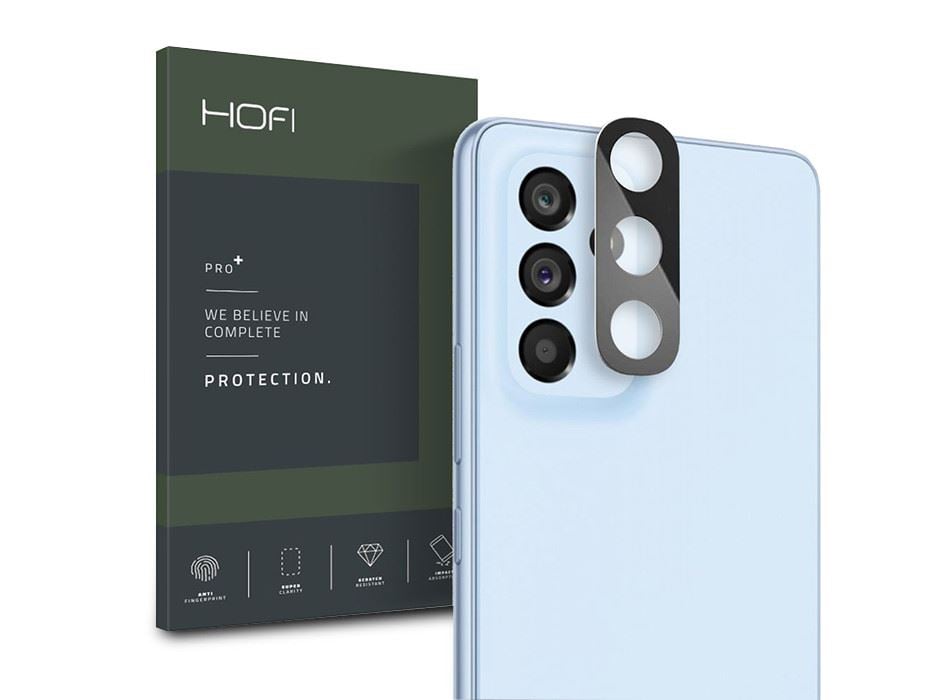 HOFI Pro+ Camera Sytling Samsung A136U Galaxy A13 5G hátsó kameravédő borító fekete (FN0359)