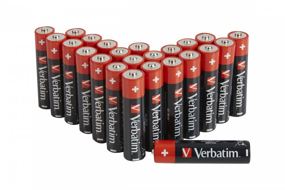 Verbatim alkáli mini ceruzaelem AAA (24db/csomag) (49504) Verbatim alkáli mini ceruzaelem AAA (24db/csomag) (49504)