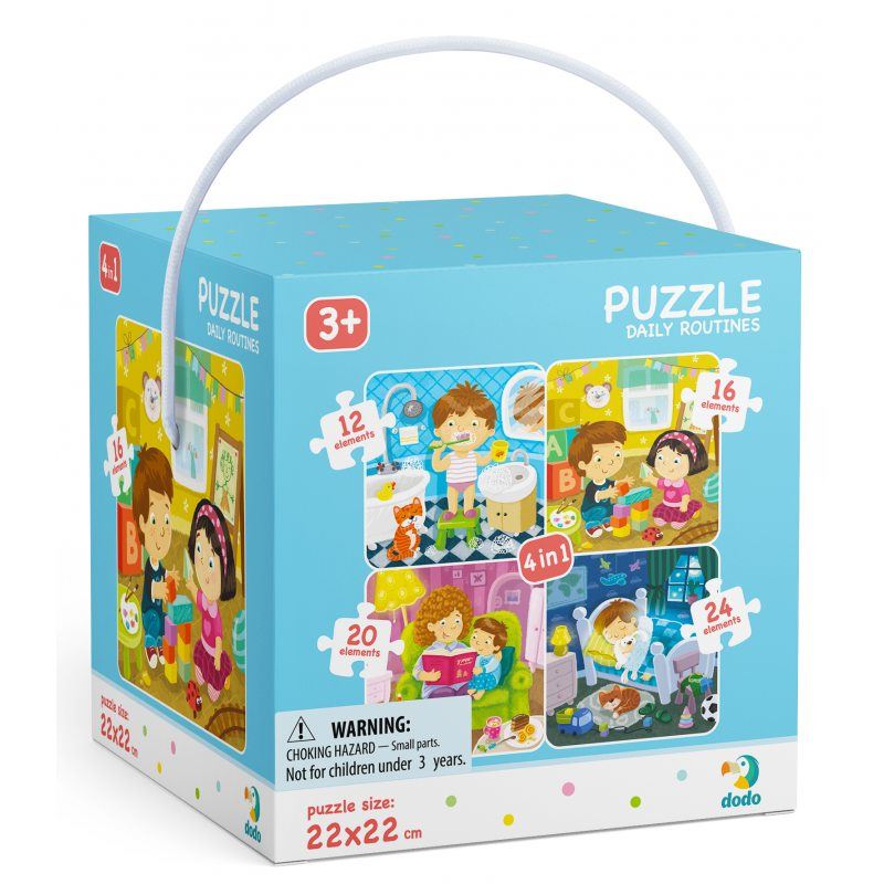 Dodo Napi feladatok 4az1-ben puzzle (DOP300130) Dodo Napi feladatok 4az1-ben puzzle (DOP300130)