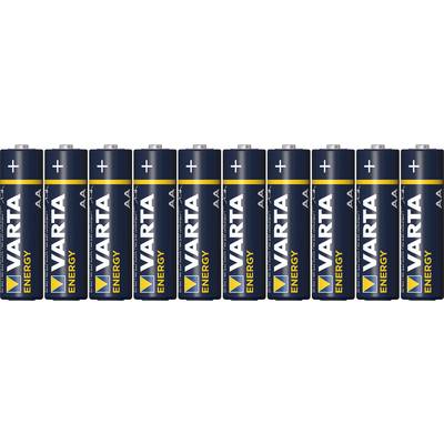 Ceruzaelem AA, alkáli mangán, 1,5V, 10 db, Varta LR06, AA, LR6, AAB4E, AM3, 815, E91, LR6N Ceruzaelem AA, alkáli mangán, 1,5V, 10 db, Varta LR06, AA, LR6, AAB4E, AM3, 815, E91, LR6N
