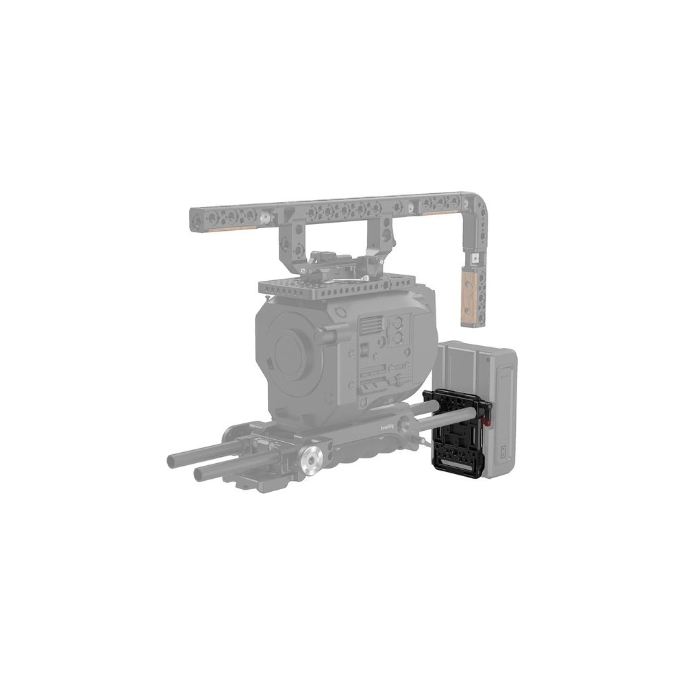 SMALLRIG V Mount Battery Plate with Dual 15mm Rod Clamp SMALLRIG V Mount Battery Plate with Dual 15mm Rod Clamp